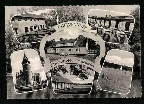 AK Nettetal / Niederrhein, Strandhotel Fischerheim Poelvennsee