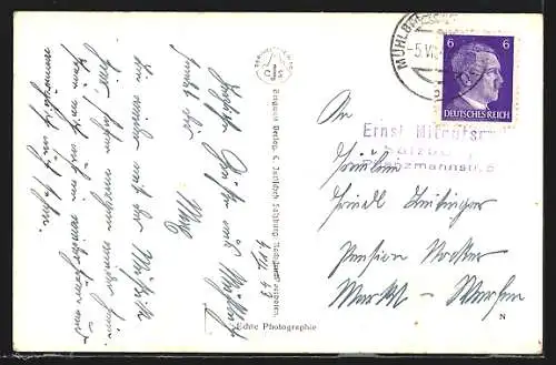 AK Mühlbach am Hochkönig, Gasthof Alpenrose