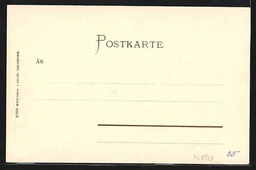 AK Lofer, Gasthaus zur Post