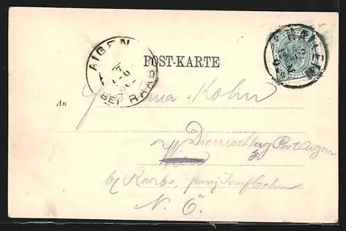 AK Golling, Blick zum Ort