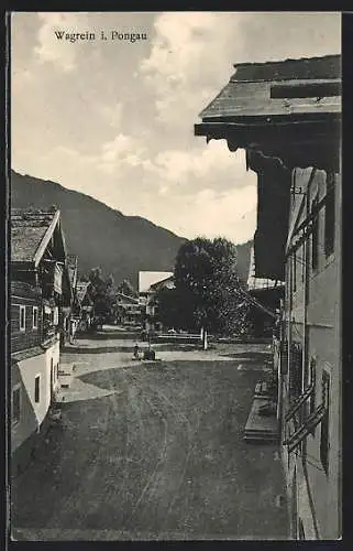 AK Wagrain im Pongau, Strassenpartie