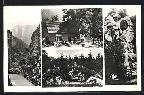 AK Golling, Pass Lueg, Gasthaus zur Pass Lueghöhe