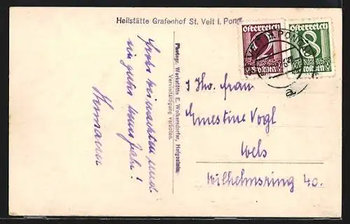 AK St. Veit i. Pongau, Heilstätte Grafenhof