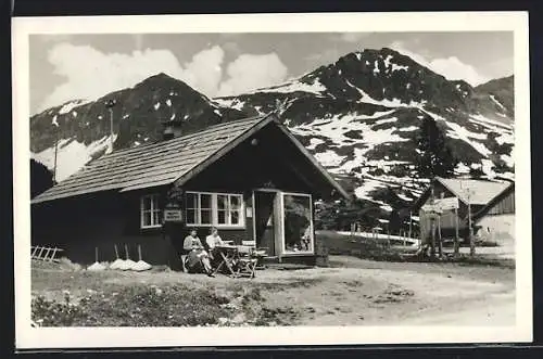 AK Radstadt /Radstädter Tauern, Bekleidungs- und Sporthaus W. L. Gefäll, Tauernpasshöhe