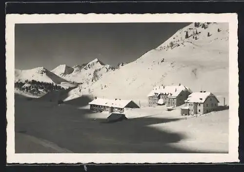 AK Wisenegg /Obertauern, Hotel Tauernhaus im Schnee