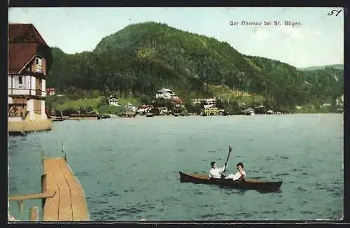 AK St. Gilgen, Der Abersee mit Boot