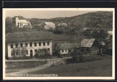 AK St. Corona, Teilansicht am Schöpfl