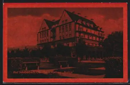 AK Bad Schallerbach /Ob.-Öst., Parkanlage am Kurhaus Austria