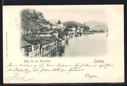 AK Leoben, Blick von der Murbrücke