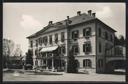 AK Tobelbad, Partie am Kurhaus