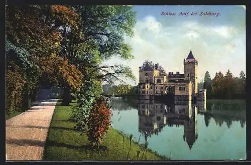 AK Salzburg, Schloss Anif, Wasserseite