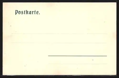 AK Leoben, Teilansicht mit Kirche von der Massenburg