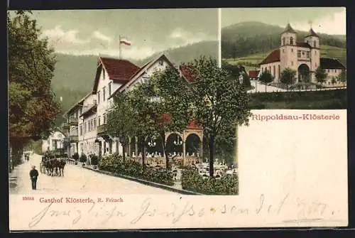 AK Rippoldsau-Klösterle, Gasthof Klösterle v. R. Fritsch