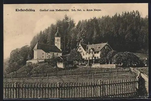 AK Kiefersfelden, Gasthof zum Messnerwirt