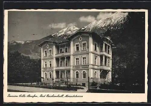 AK Bad Reichenhall, Pension Villa Staufen, Mozartstrasse