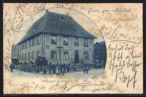 AK Haslach / Kinzigtal, Gasthaus zur Kanone