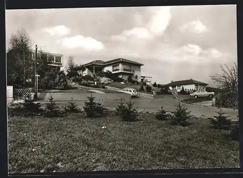 AK Elgershausen / Schauenburg, Blick zur Neuen Siedlung