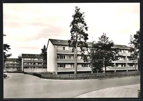 AK Hambühren Kreis Celle, Ortspartie an der Strasse