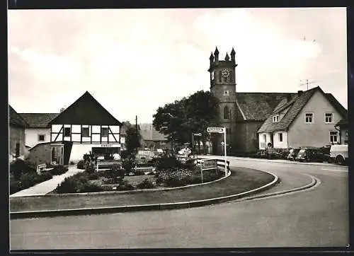 AK Diemelstadt /Wrexen, Strassenpartie