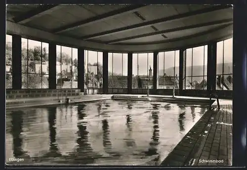 AK Ebingen, Partie in der Schwimmhalle