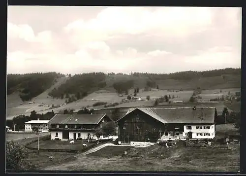 AK Weitnau / Allgäu, Hotel-Pension Familie Helmut Pfanzelt