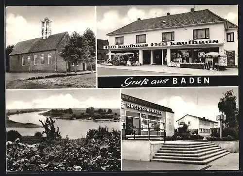 AK Baden / Weser, HB - Kaufhaus, Ortsansichten