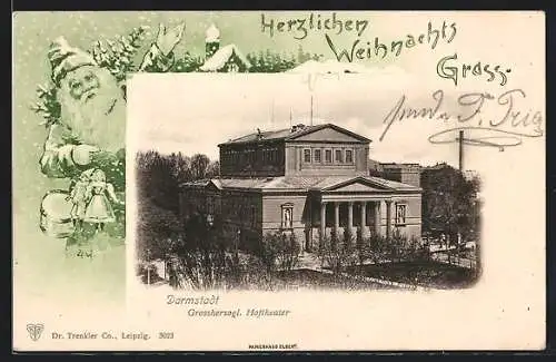 AK Darmstadt, Grossherzogliches Hoftheater