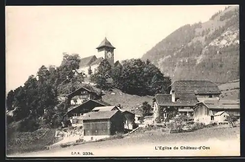 AK Chateau-d`Oex, L`Eglise