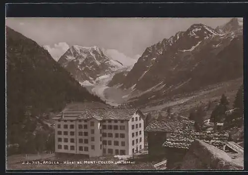 AK Arolla, Hotel et Mont Collon