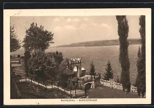 AK Rapperswil, Burgterrasse