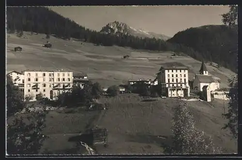 AK Wiesen, Ortsansicht aus der Vogelschau