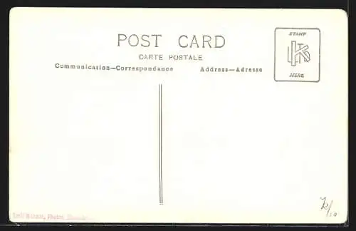 AK Hauptwil, Dorfpartie mit Weiher