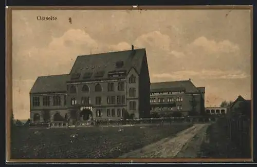AK Eschweiler, Kloster U. l. Frau v. g. Rat, Lyzeum, höhere Handelsschule, Gewerbeschule, Pensionat, Ostseite