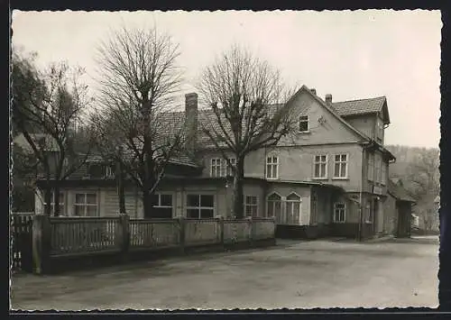 AK Bad Thal / Thür., FDGB-Erholungsheim Haus Scharfenberg