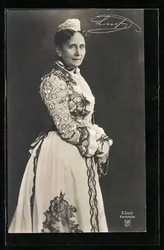AK Grossherzogin Luise von Baden