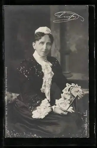 AK Luise, Grossherzogin von Baden (Portrait)