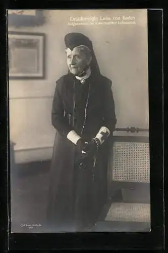 AK Grossherzogin Luise von Baden im Vereinslazarett Luisenschule