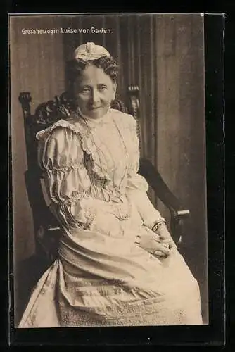 AK Grossherzogin Luise von Baden, Goldene Hochzeit 1906