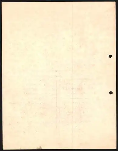 Rechnung Berlin 1924, Franz R. Conrad, Fabrik für Beleuchtungsgegenstände, Ansicht zweier Geschäftsstellen