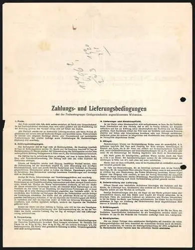 Rechnung Löbau 1936, Gebr. Müller GmbH, Spinnereien & Webereien, Werke in Löbau, Bellwitz und Leutersdorf