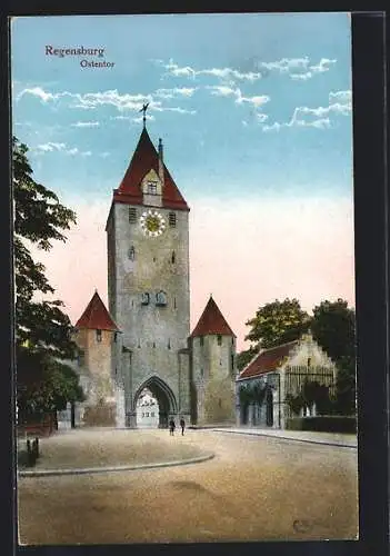 AK Regensburg, Partie am Ostentor