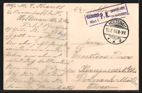 AK S. M. S. Karlsruhe in Fahrt