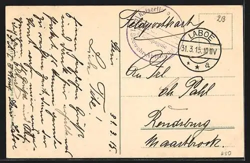 AK SM Linienschiff Elsass auf Backbord