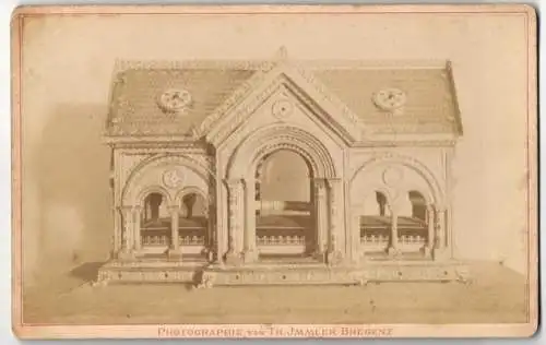 Fotografie Th. Immler, Bregenz, ein Reliquienschrein aus Österreich