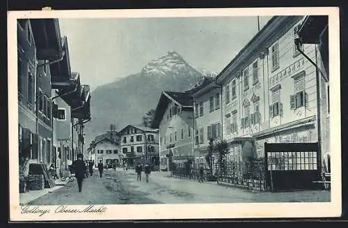 AK Golling, Hotel Alte Post am Oberen Markt