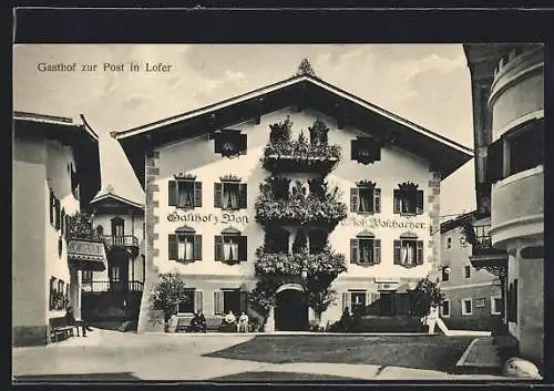 AK Lofer, Gasthof zur Post