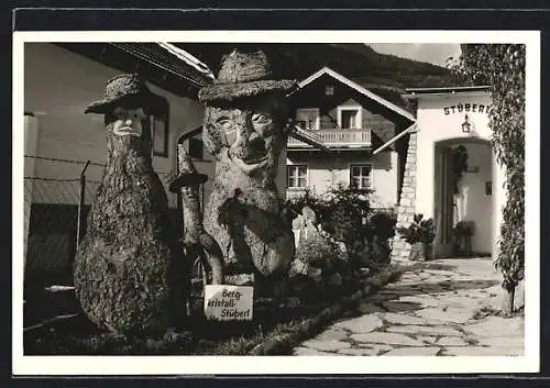 AK Bad Hofgastein, Gasthaus Bergkristallstüberl H. u. M. Bacher, Anger 77