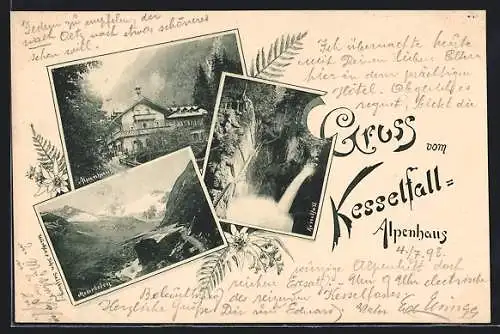 AK Kaprun, Hotel Kesselfall-Alpenhaus, Moserboden