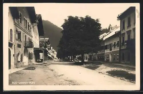 AK Werfen, Blick auf den Platz