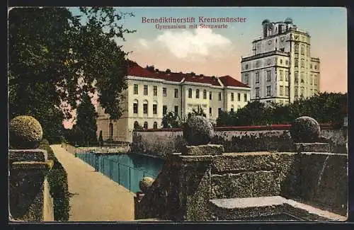 AK Kremsmünster, Benediktinerstift, Gymnasium mit Sternwarte